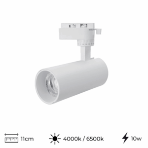 ЛЕД рефлектор за шина 10w Бел 4000k/6500k