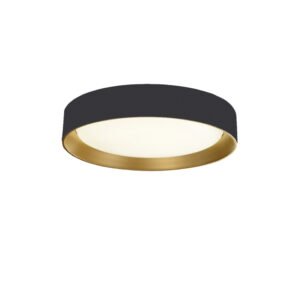 Spirited - Плафоњерка црна LED 24w 3000к Ф35cm