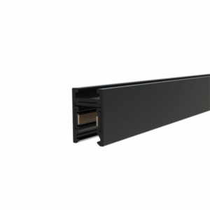 Надградна MINI Магнетна Шина 1-2-3м ЦРНА