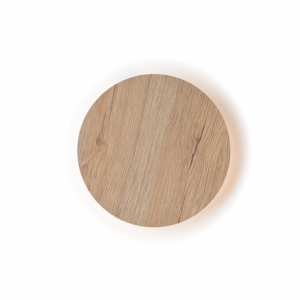 Eclipse - Ѕидна светилка светло дрво LED 10w 3000k Ф22cm