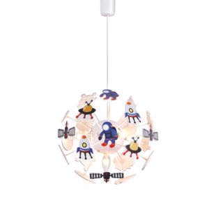 Space - Детски Лустер 4*Е14