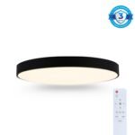 Alisson - Црна LED плафоњерка 48w Ф38  3000-6500k