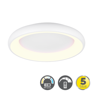 Cardona - LED плафоњерка Бела Ф62 38w 3CCT