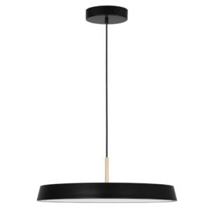 Vetro - LED висечки кружен лустер Црн 37w Ф50