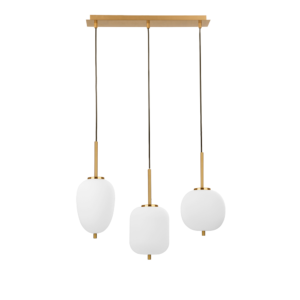 Lato Gold - Висечки лустер линиски 3*Е27