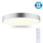 Alisson - Никел мат LED плафоњерка 60w Ф50  3000-6500k