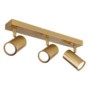 Brylee – Златна спот светилка 3xGU10