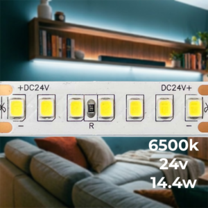 ЛЕД лента 14,4w - 1920lm/m 24v 6500k