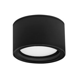 Focus - Надградно спот тело црно 1*GX53  IP54