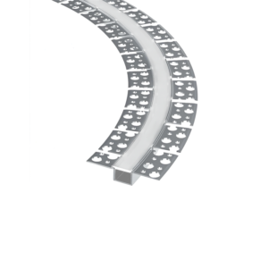 P121F - 3м Уграден флексибилен профил за ЛЕД