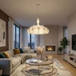 Loures - Висечка светилка 4xE27 Ф800 - Image 2