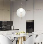 Clear Dalia – Висечки лустер 3000K ЛЕД 7W златна - Image 2