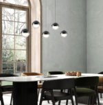 Zirea – Висечки лустер линиски ЛЕД 3000K 30W црн - Image 2