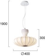 Bola 2 – Висечки лустер 3000K LED + E27 - Image 6