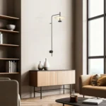 Maison – Ѕидна светилка ЛЕД 3000K 9W sand црна - Image 2