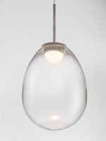 Brita - Единечен ЛЕД лустер 4w 3000к никел - Image 5