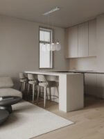 Brita - Линиски ЛЕД лустер 16w 3000k никел - Image 2