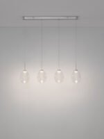 Brita - Линиски ЛЕД лустер 16w 3000k никел - Image 4
