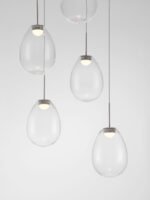 Brita - Висечки лустер ЛЕД 20w 3000k Никел - Image 3