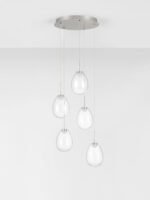Brita - Висечки лустер ЛЕД 20w 3000k Никел - Image 6