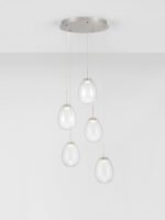 Brita - Висечки лустер ЛЕД 20w 3000k Никел - Image 7