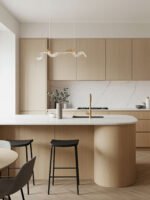 Avesa - Висечки ЛЕД лустер линиски 8w 3000k златен - Image 2
