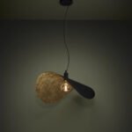 Saceda - Висечки лустер единечен златен 1*Е27 - Image 5