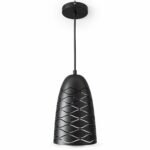 Wave 1/1 - Висечки лустер црн LED 2200-3000-4000k